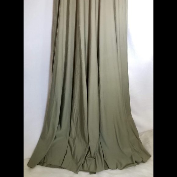 Olive Green Infinity Formal Dress - Picture 2 of 7